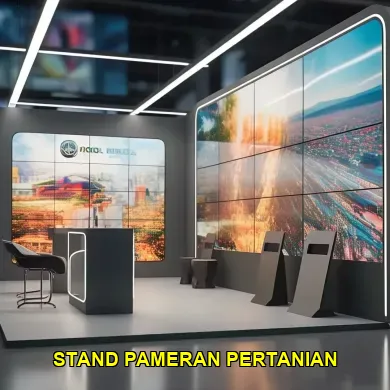 Stand Pameran Pertanian Yang Menarik dan Fungsional
